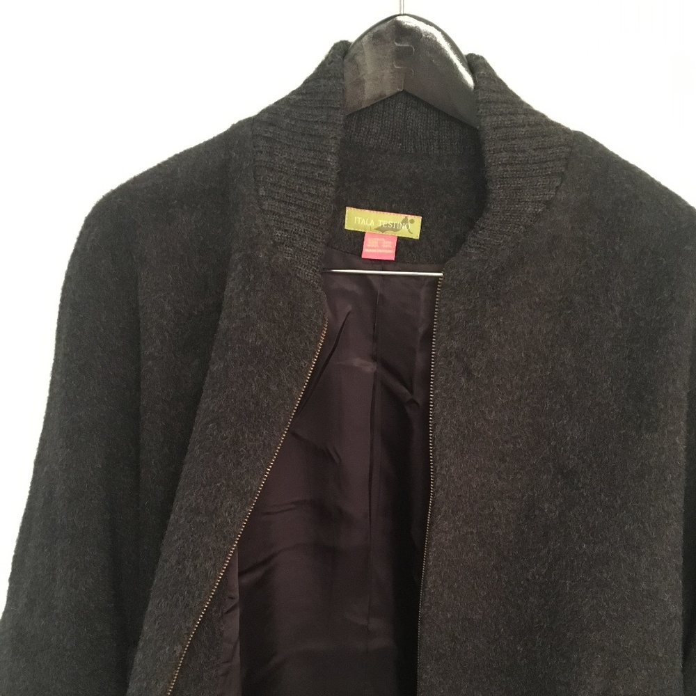Elegant Itala Testino Alpaca Jacket